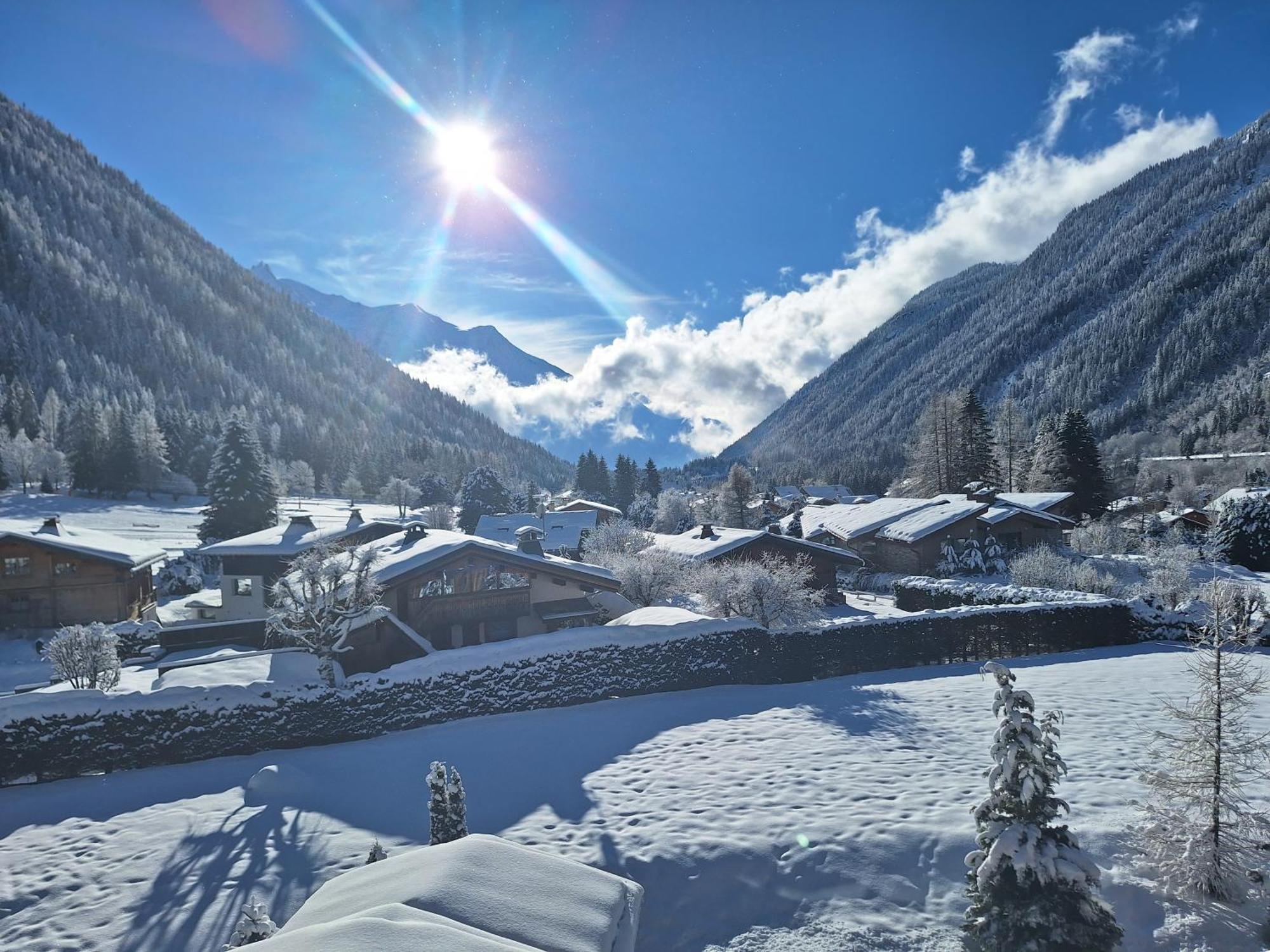 Les Grands Montets Hotel & Spa 霞慕尼 外观 照片
