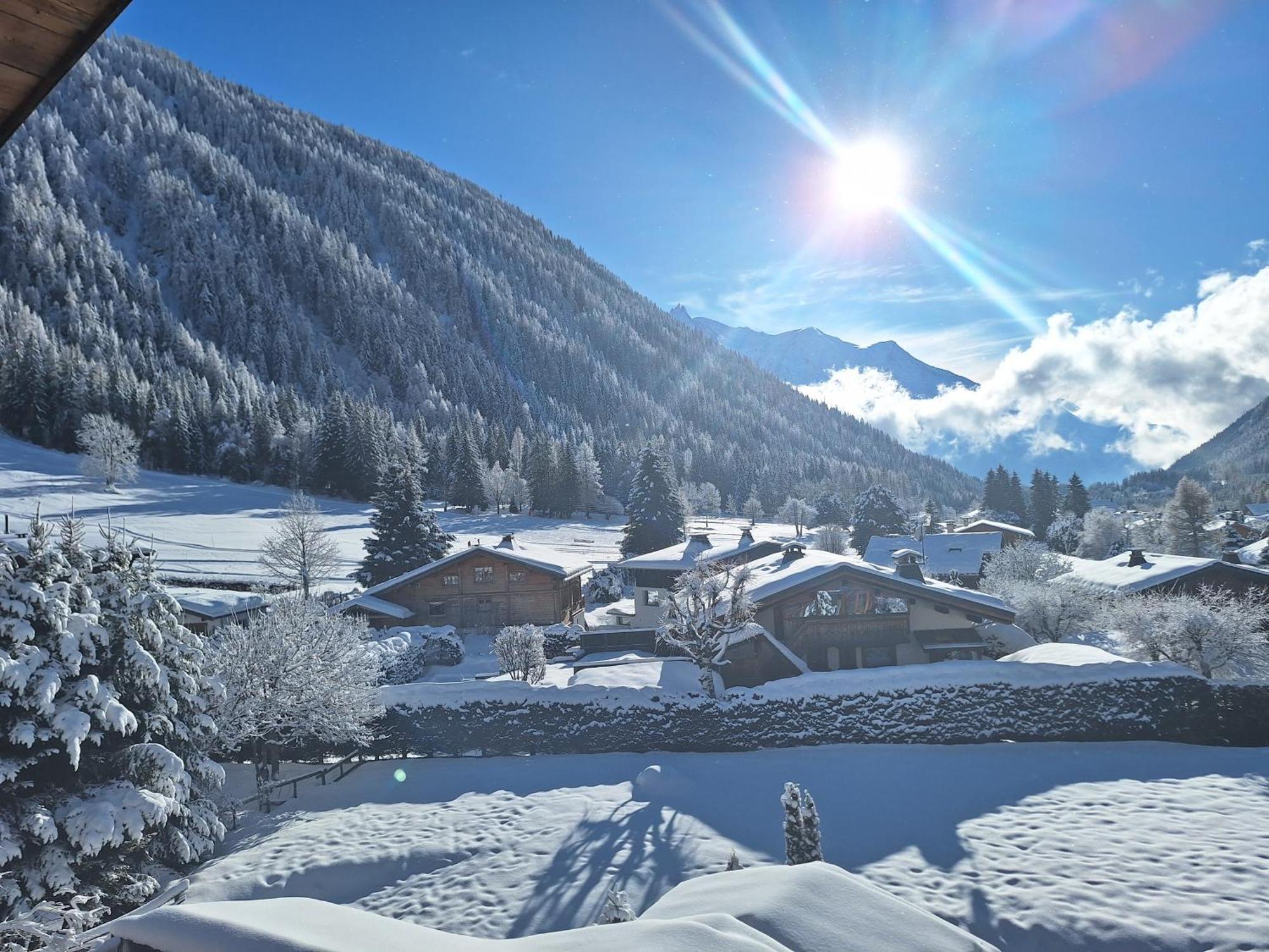 Les Grands Montets Hotel & Spa 霞慕尼 外观 照片