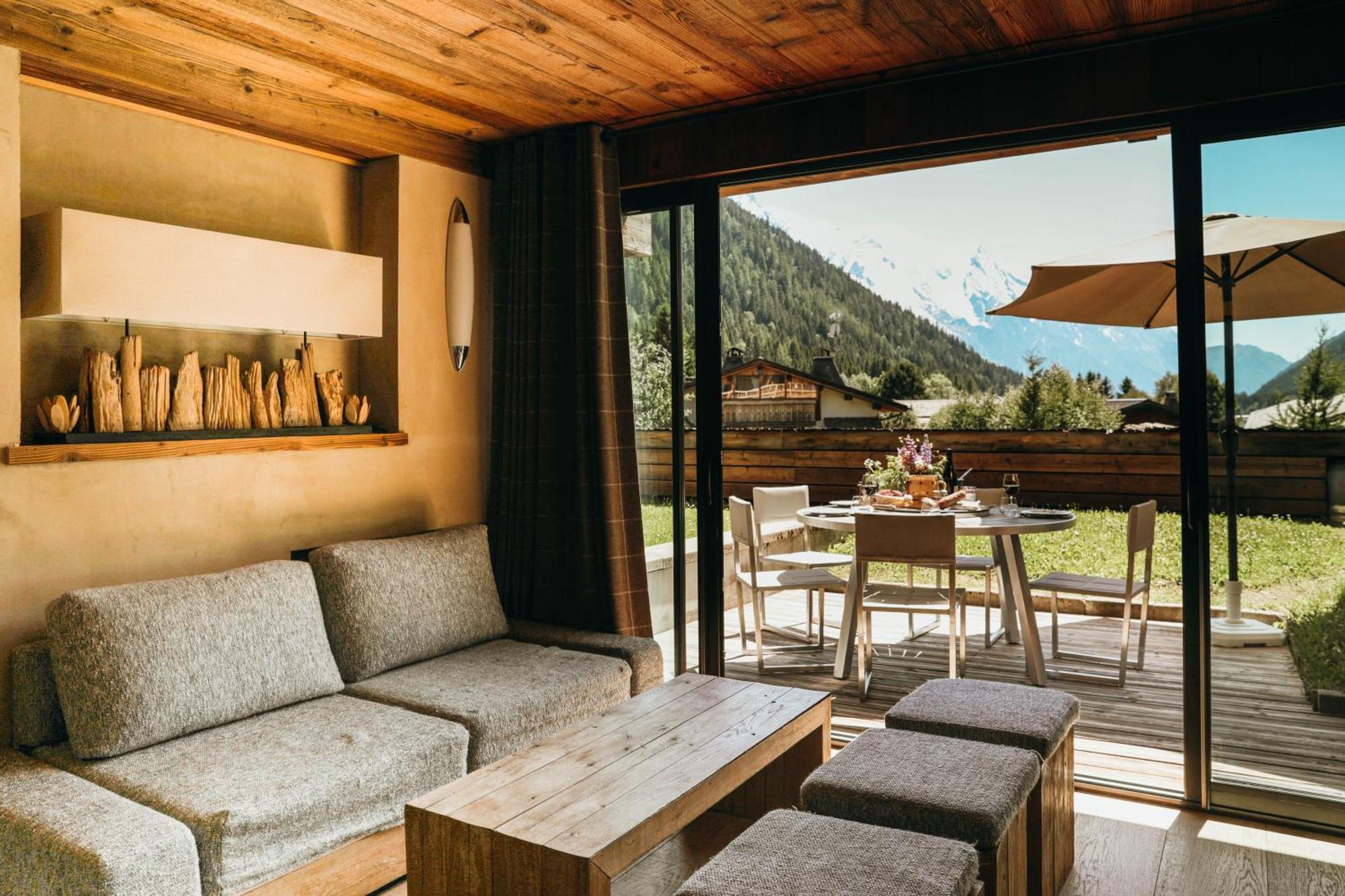 Les Grands Montets Hotel & Spa 霞慕尼 外观 照片